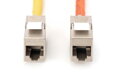 DIGITUS CAT 6A Keystone Jack, stíněný, re-embedded připojení bez nářadí
