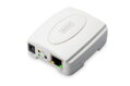 Digitus Tiskový server USB, 1 port, 1x RJ45, 1x USB A, USB 2.0 Pro všechny běžné O/STiskový server USB, 1 port, 1x RJ45, 1x USB A,