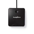 Nedis CRDRU2SM1BK - čtečka čipových karet Smart Card (ID, eObčanka), USB 2.0