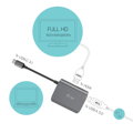 i-tec USB-C Metal HUB 2x USB 3.0 + 2x USB-C