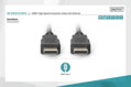 Digitus HDMI High Speed + Ethernet připojovací kabel, 2xstíněný, 3m