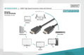 Digitus HDMI High Speed + Ethernet připojovací kabel, 2xstíněný, 3m