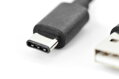Digitus Připojovací kabel USB C na A  1,0 m, 3A, 480 MB, verze 2.0
