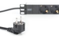 Digitus 1U Hliníkový PDU, 254 mm (10 