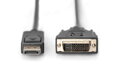 Digitus DisplayPort připojovací kabel, DP/M- DVI (24+1)/M 2.0m