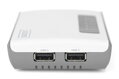 DIGITUS 2portový bezdrátový multifunkční síťový a tiskový server USB 2.0, 300 Mb / s