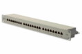 Digitus Patch Panel, CAT5E, stíněný, 24x 8P8C LSA, 1U, šedý