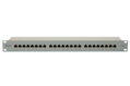 Digitus Patch Panel, CAT5E, stíněný, 24x 8P8C LSA, 1U, šedý