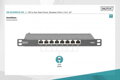 Propojovací panel DIGITUS CAT 6A, stíněný, 8portový, 0,5U, 10 