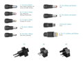 AVACOM QuickTIP 45W - univerzální adaptér pro notebooky + 9 konektorů