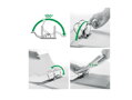 LEITZ Mobilní pořadač  180° Active STYLE, 50 mm, saténově černá