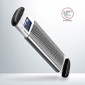 AXAGON EEM2-SA, USB micro-B 3.2 Gen 1 - M.2 SATA SSD kovový RIBBED box, bezšroubkový