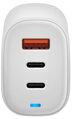Acer GaN 65W, three-port Charger, 2 x typeC and 1 x typeA, EU and UK plug