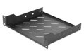 Digitus 254 mm (10 ") 1U pevná police 44x254x200 mm, barva černá (RAL 9005)