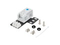 LANBERG CLOSED-LOOP THERMOSTAT 10A FOR RACK CABINETS WITH 19" EAR AND TERMINAL BLOCK GRAY