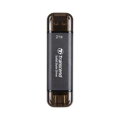 Transcend TS2TESD310C 2TB USB Type-A/USB Type-C 3D NAND flash R 1050 MB/s, W 950 MB/s