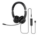 Acer Office Headset, 3,5 mm Jack / USB s ovládáním na kabelu; reproduktory: 30mm měniče; frekvenční rozsah 20Hz-20kHz