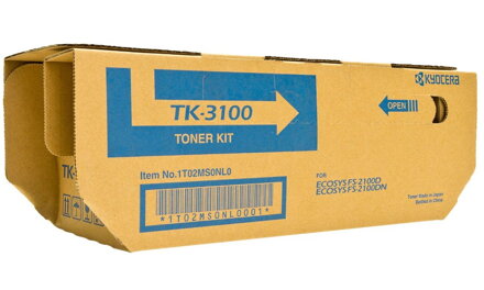 Kyocera toner TK-3100/ FS-2100DN/ FS-2100D/ 12 500 stran/ Černý