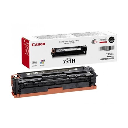 Canon toner CRG-731H/ LBP-7100/ 7110/ 2400 strán/ Čierná