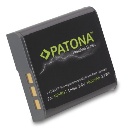 PATONA baterie pro foto Sony NP-BG1 1020mAh Li-Ion Premium