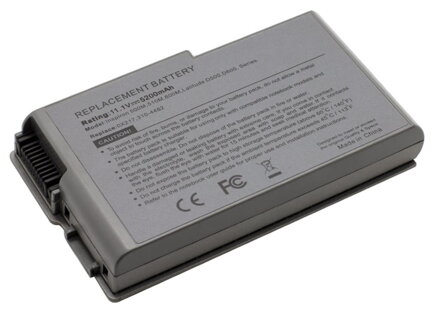 TRX baterie DELL/ 5200 mAh/ Li-Ion/ pro Latitude D500/ D505/ D510/ D520/ D600/ D610/ Precision M20/ Insprion 500m/ 510m