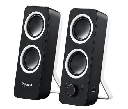Logitech repro Z200 Multimedia Speakers/ 2.0/ 10W/ 3.5mm jack/ Midnight black-černý
