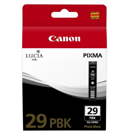Canon inkoustová náplň PGI-29PBk/ Foto černá