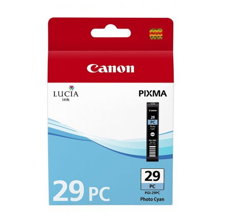 Canon inkoustová náplň PGI-29PC/ Foto azurová