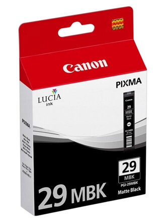 Canon inkoustová náplň PGI-29MBk/ Matná černá