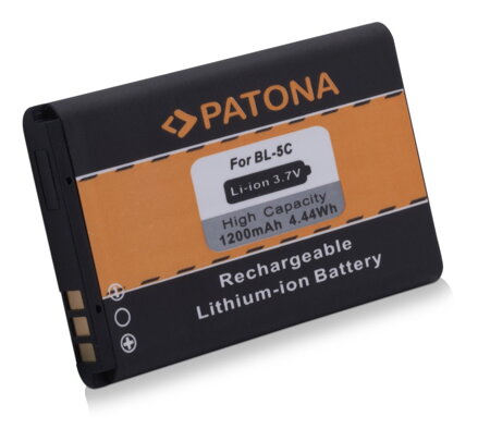 PATONA baterie pro mobilní telefon Nokia BL-5C 1200mAh 3,7V Li-Ion