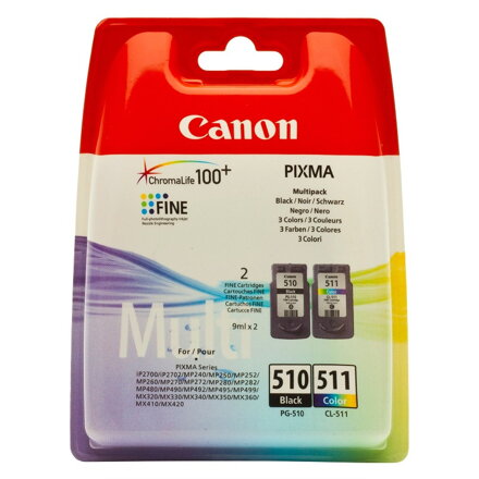 Canon inkoustová náplň PG-510/ CL-511 Multi pack