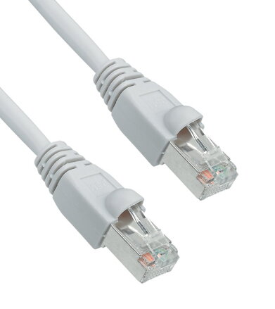 Solarix / Signamax Patch kabel UTP c5e 2m šedá, s ochranou, C5E-114g-2MB