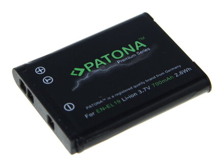 PATONA baterie pro foto Nikon EN-EL19 700mAh Li-Ion Premium