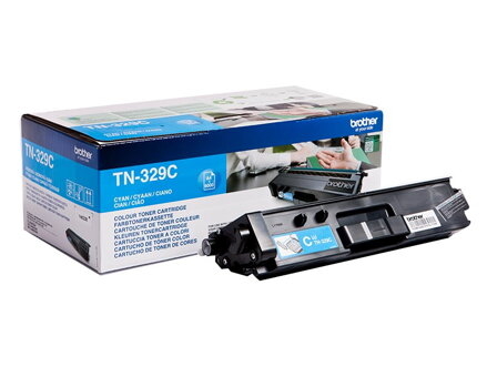 BROTHER tonerová kazeta TN-329C/ DCP-L8450/ HL-L8350/ MFC-L8850/ 6000 stránek/ azurový