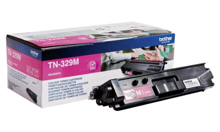 BROTHER tonerová kazeta TN-329M/ DCP-L8450/ HL-L8350/ MFC-L8850/ 6000 stránek/ purpurový