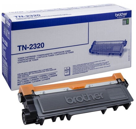 BROTHER toner TN-2320 (pro HL-L23x2, DCP-L25x2, MFC-L27x2, do 2 600 str.)