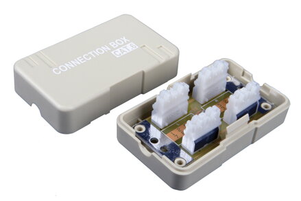 Solarix Spojovací box CAT6 UTP 8p8c LSA + / Krone, KRJ45-VEB6