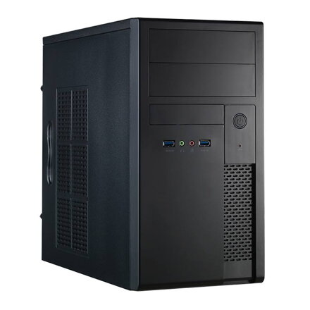 CHIEFTEC MiniT Mesh XT-01B-350GPB/ micro ATX/ USB 3.0/ 350W zdroj/ černý