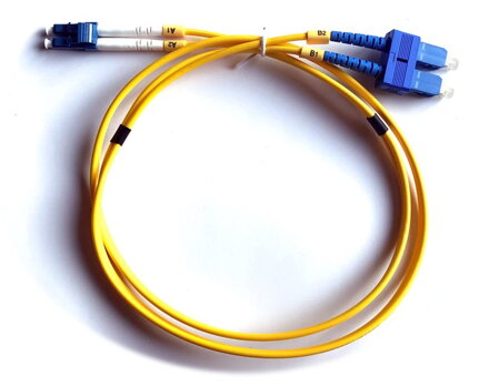 DATACOM optický patchcord LC-SC 09/125 SM 1m duplex