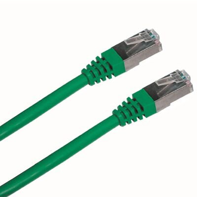 DATACOM Patch kábel FTP CAT5E 0,5m zelený
