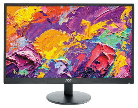 AOC 23,6" LED M2470SWH/ 1920x1080/ MVA/ 16:9/ 5ms/ 250cd/m2/ 2x HDMI/ D-SUB/ Repro/ VESA 100x100