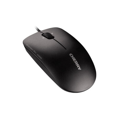 CHERRY myš MC 2000, infračervená, USB, drôtová, čierná