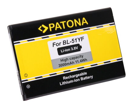 PATONA baterie pro mobilní telefon LG G4 BL-51YF 3000mAh 3,8V Li-Ion