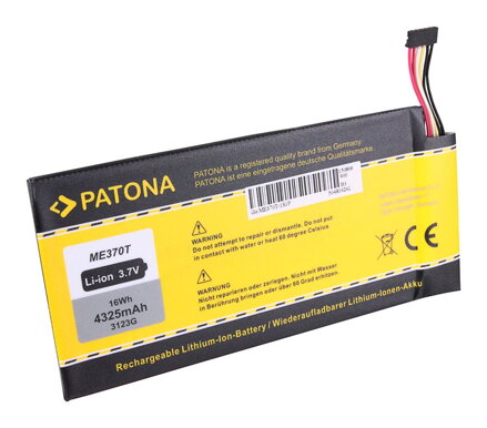 PATONA baterie pro tablet PC ASUS Nexus 7 4325mAh 3,7V Li-Ion