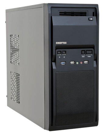 CHIEFTEC MidT LG-01B-OP / 2x USB 2.0 / 1x USB 3.0/ bez zdroje/ černý