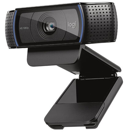 LOGITECH HD webkamera C920/ 1920x1080/ 15MPx/ USB/ čierna