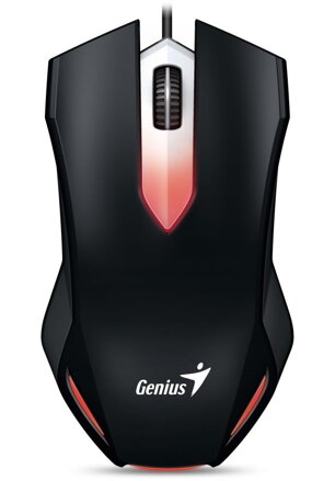 GENIUS Gaming X-G200/ drôtová/ 1000 dpi/ USB/ čierná