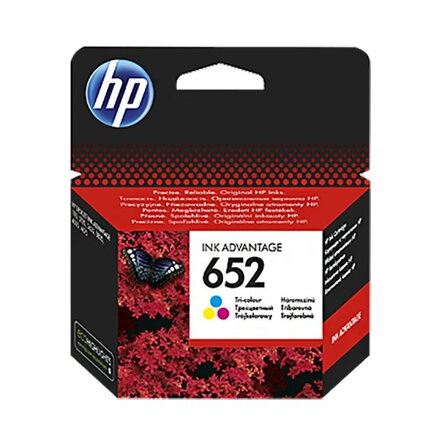 HP (652) F6V24AE - ink. náplň barevná pro HP DeskJet Ink Advantage 1115, 2135, 3635, 3835, 4535, 4675 / cca. 200 stran