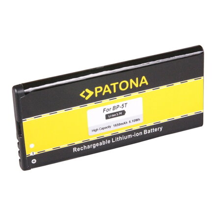 PATONA baterie pro mobilní telefon Nokia BP-5T 1650mAh 3.7V Li-Ion