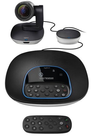 Logitech HD webkamera Group ConferenceCam/ 1920x1080/ USB/ Bluetooth/ NFC/ Kensington port/ Dialkové ovládanie